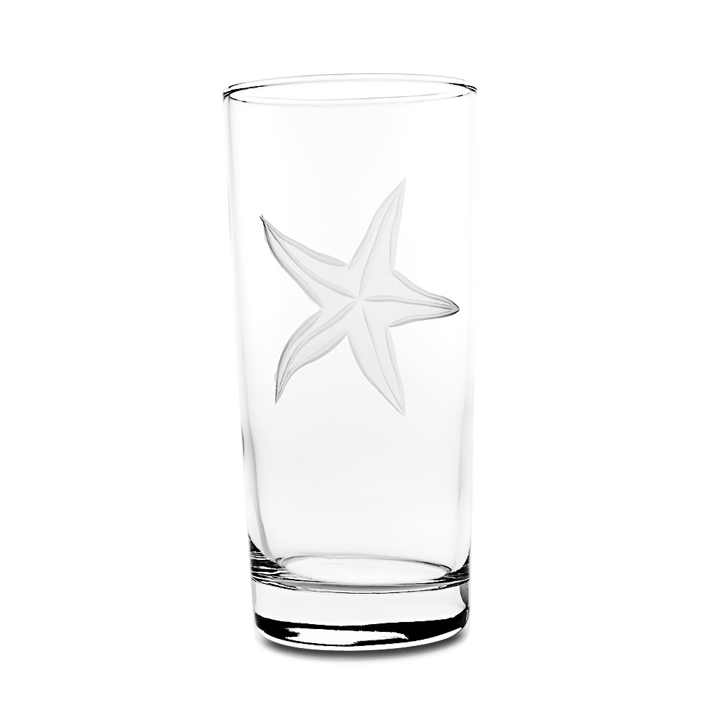 Rolf Glass Starfish Highball Glasses | AllThingsCrystal.com