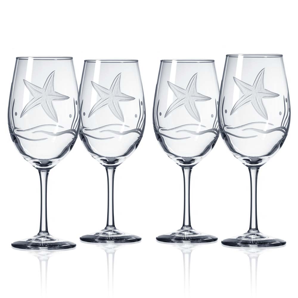 Rolf Sailing 12 oz White Wine - Set of Four