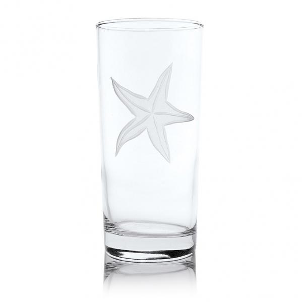 Rolf Glass Starfish Highball Drink Glasses 15oz.| AllThingsCrystal.com